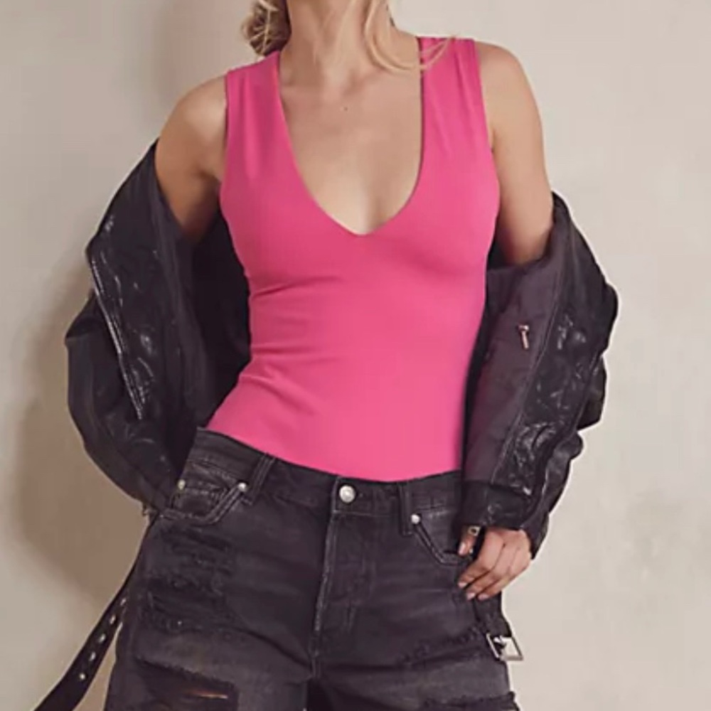 NWT Free People Keep it sleek bodysuit